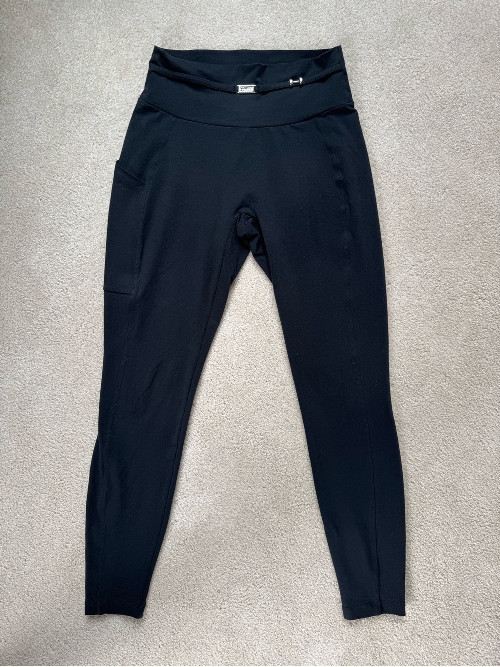Bombshell Sportswear Leggings with Barbell Hardware